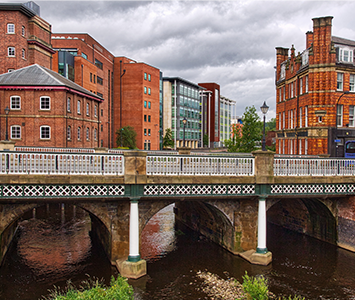 Downtown Sheffield City Centre